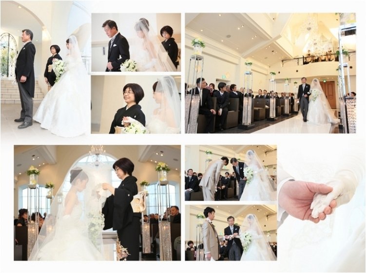 4頁目：結婚式アルバム