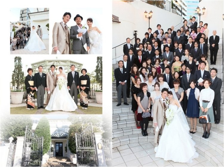 8頁目：結婚式アルバム