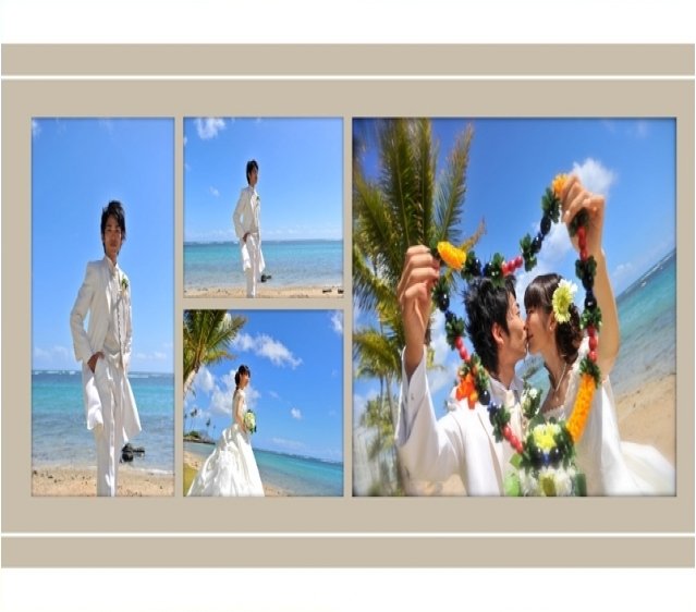 4頁目：結婚式アルバム