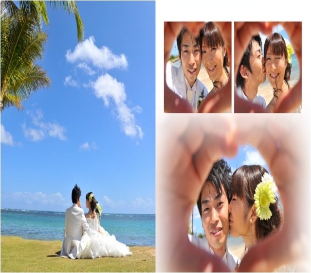 5頁目：結婚式アルバム