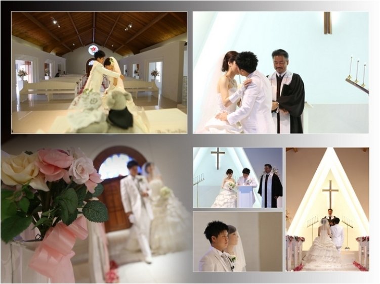 8頁目：結婚式アルバム