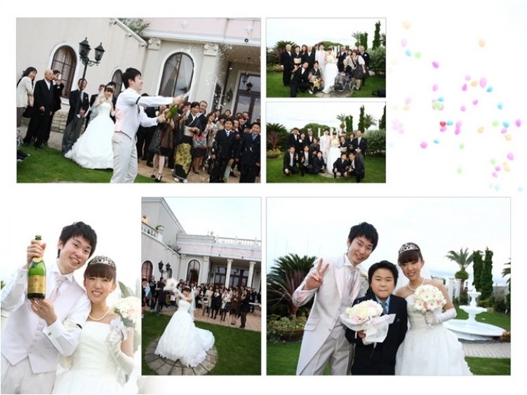 10頁目：結婚式アルバム