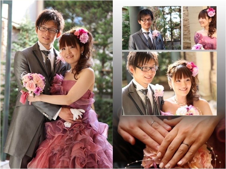 5頁目：結婚式アルバム