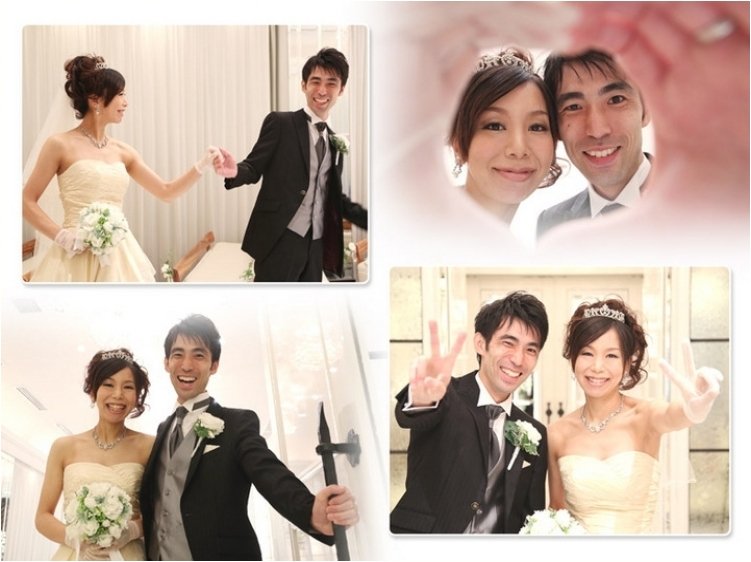 9頁目：結婚式アルバム