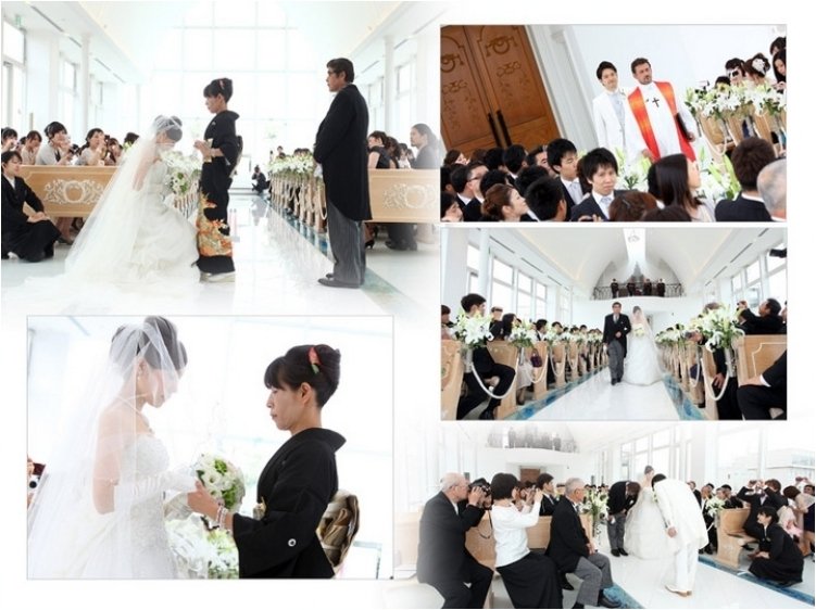 4頁目：結婚式アルバム