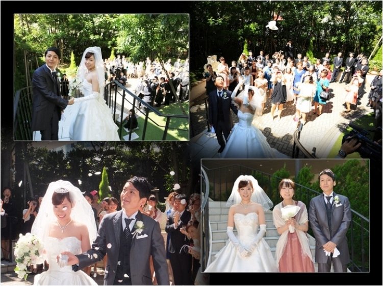 8頁目：結婚式アルバム