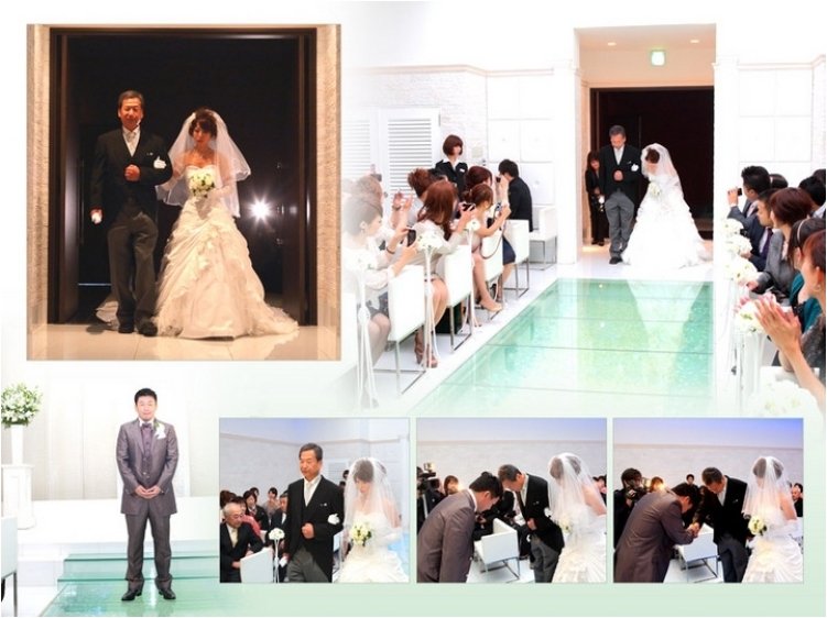 2頁目：結婚式アルバム