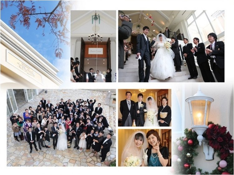 8頁目：結婚式アルバム