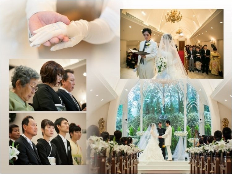 5頁目：結婚式アルバム