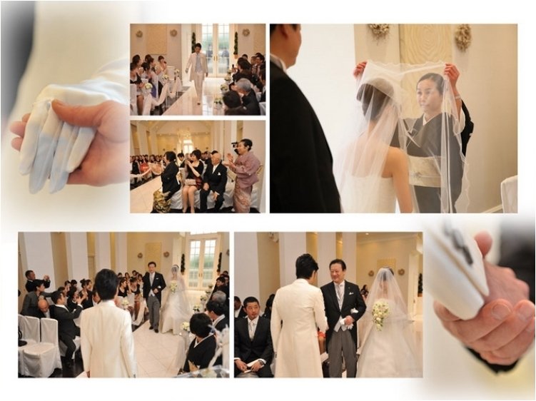 6頁目：結婚式アルバム