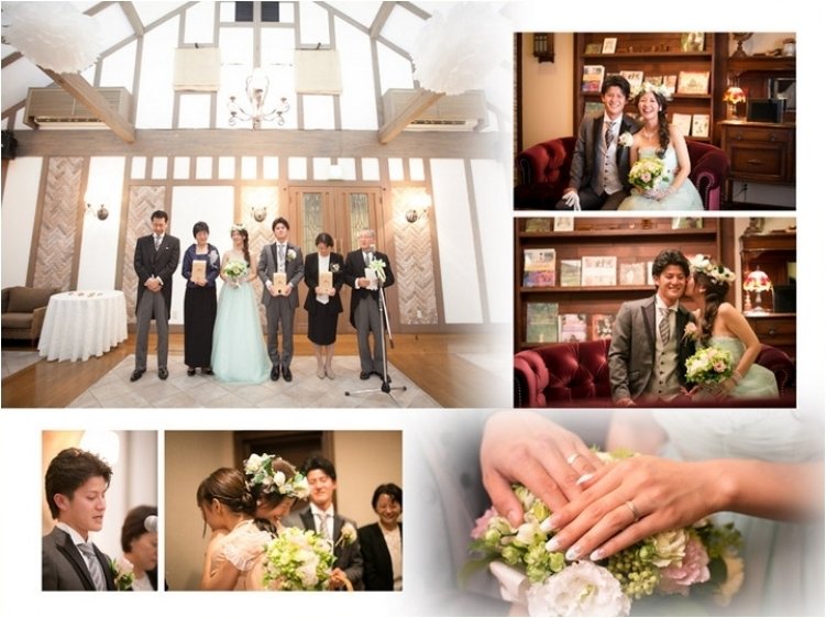 12頁目：結婚式アルバム