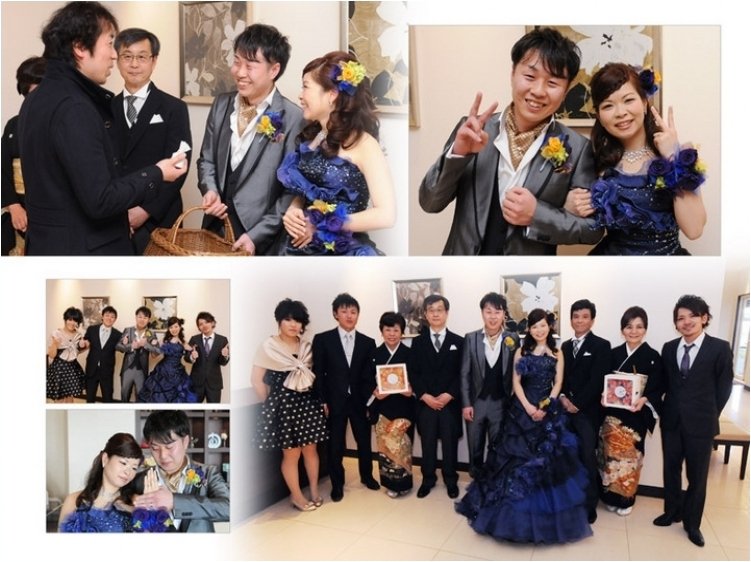 13頁目：結婚式アルバム