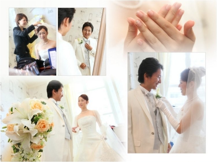 2頁目：結婚式アルバム