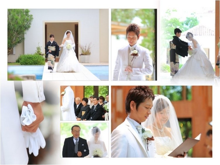 11頁目：結婚式アルバム