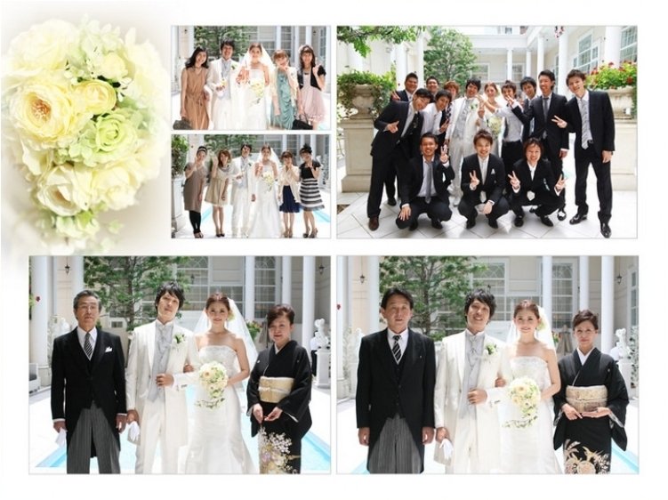 10頁目：結婚式アルバム