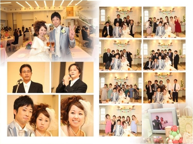 15頁目：結婚式アルバム