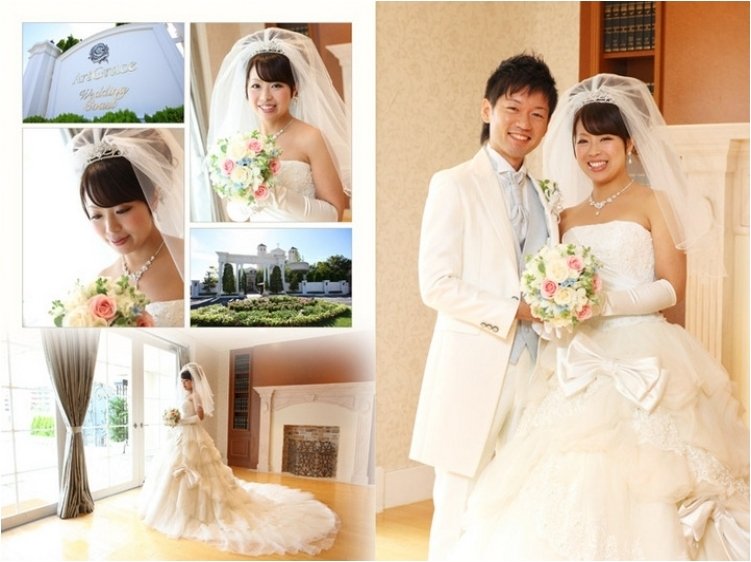 2頁目：結婚式アルバム