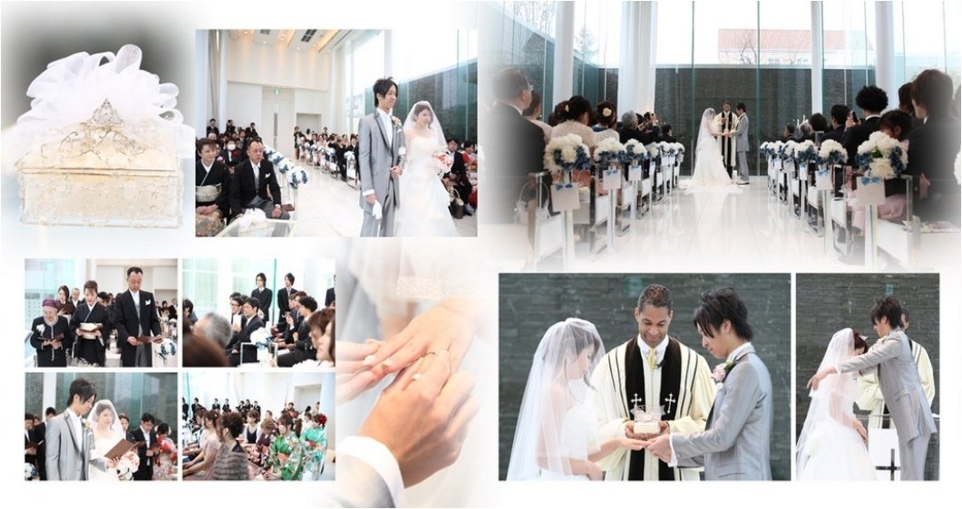 9頁目：結婚式アルバム