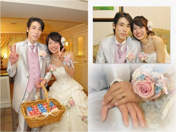 8頁目：結婚式アルバム