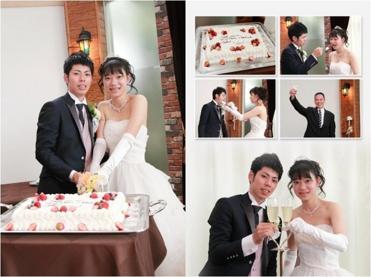 
。10頁目：結婚式アルバム