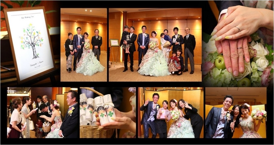 12頁目：結婚式アルバム