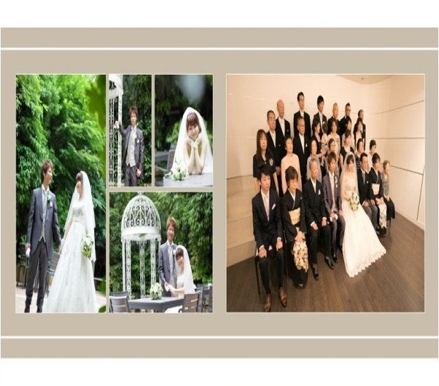 3頁目：結婚式アルバム