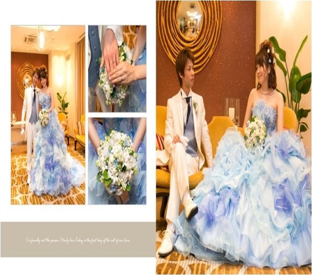 8頁目：結婚式アルバム