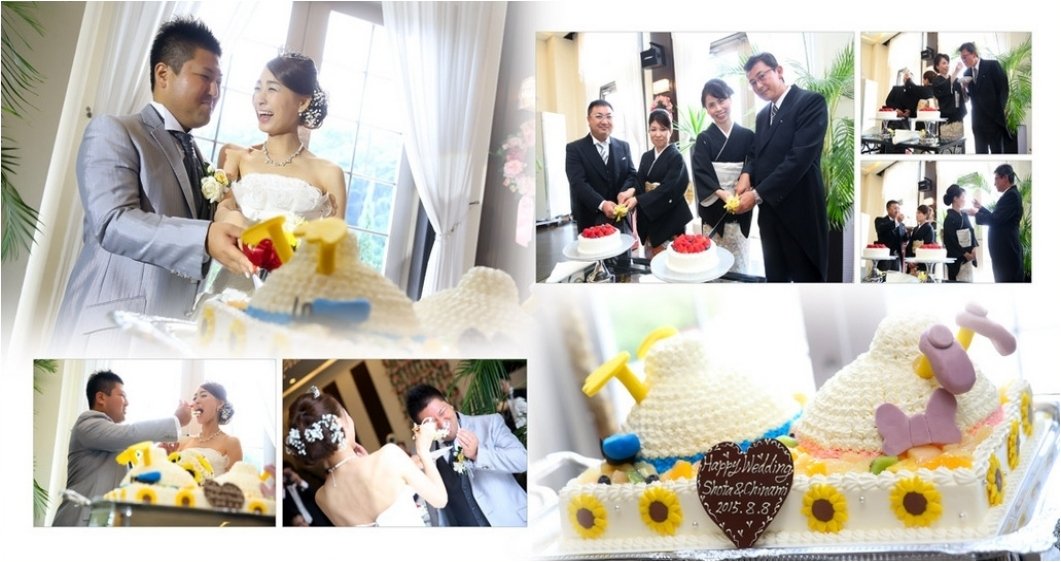 13頁目：結婚式アルバム