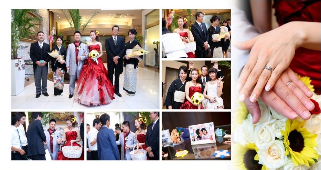 18頁目：結婚式アルバム