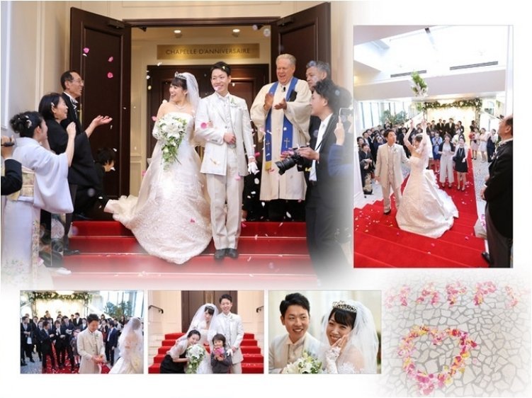 7頁目：結婚式アルバム