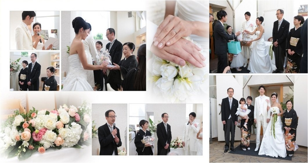 12頁目：結婚式アルバム