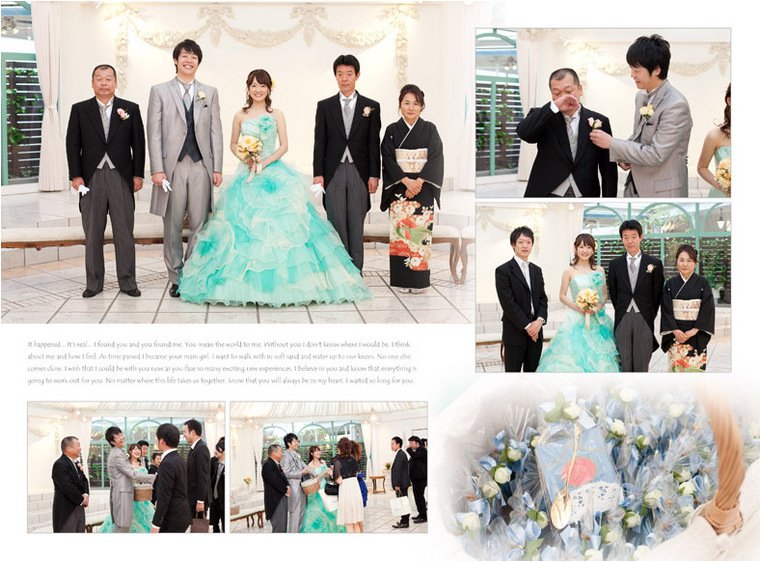 19頁目：結婚式アルバム