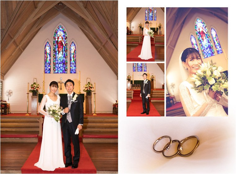 8頁目：結婚式アルバム