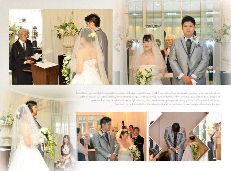 11頁目：結婚式アルバム