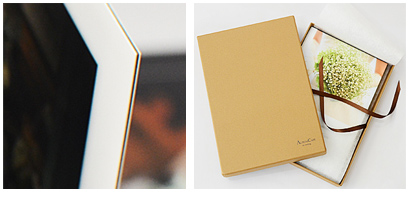 フォトブックと違う高級アルバム中ページ